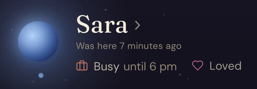 Sara on Lune’s Home: Busy until 6 pm, and Loved.